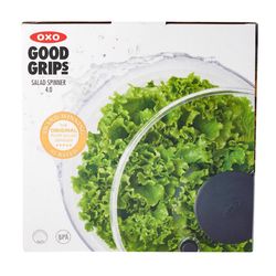 OXO Good Grips White/Clear Plastic Salad Spinner
