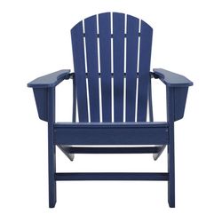 Signature Design by Ashley Sundown Treasure Blue HDPE Frame Chair