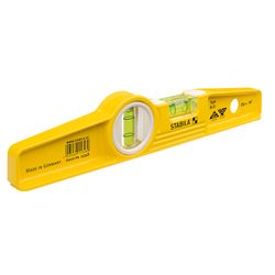 STABILA 10 in. Aluminum Type 81 S Torpedo Level 2 vial