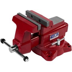 Wilton 6.5 in. Cast Iron Utility Bench Vise 360 deg Swivel Base