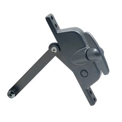 Barton Kramer Silver Aluminum Left/Right Jalousie Window Operator For American Jlousie