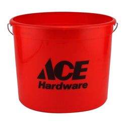 Ace Red 10 qt Bucket