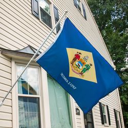 Valley Forge Delaware State Flag 0 in. H X 3 ft. W X 5 ft. L