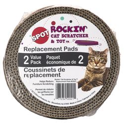 Spot Rockin' Cardboard Brown Scratcher Replacement Pads 2 pk