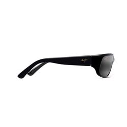 Maui Jim Stingray Sunglasses Unisex Gloss Black Frame Neutral Gray Lens Polarized