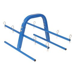 Madison Electric Wire Smart 24 in. L Blue Steel Wire Caddy