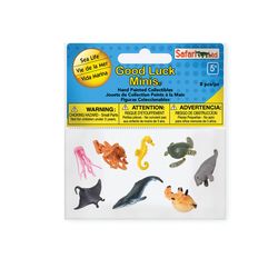 Safari Ltd. Good Luck Minis Sea Life Fun Toys 8 pc