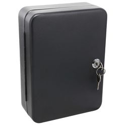 HILLMAN Brown Steel Key Cabinet 9.8 in. 7.1 in. 3.2 in.