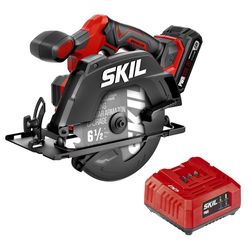 SKIL 20V PWR Core 6-1/2 in. Cordless Brushless Circular Saw Kit (Battery & Charger)