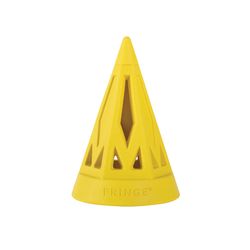 Pet Shop by Fringe Studio For Dog Yellow Rubber You Cone Do It Dog Toy 1 pk