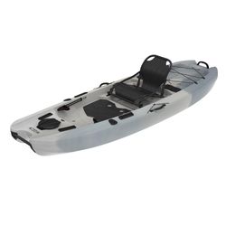 Lifetime Plastic Gray Kayak 38 in. W X 120 in. L