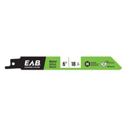 Exchange-A-Blade 6 in. Bi-Metal Reciprocating Saw Blade 18 TPI 1 pk