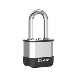 Master Lock Elite 1.75 in. W X 3.5 in. L Laminated Steel 5-Pin Cylinder Padlock