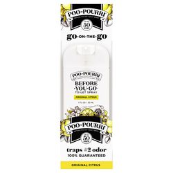 Poo-Pourri Original Citrus Scent Air Freshener Spray 1 oz Liquid 1 pk