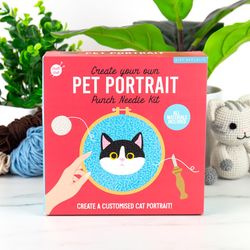 Gift Republic Cat Punch Needle Kit 1 pk