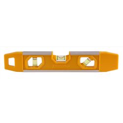 Johnson 9 in. Aluminum Magnetic Torpedo Level 3 vial