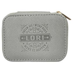 History & Heraldry Dream Big Work Hard Lori Make It Happen Travel Jewellery Box 1 pk