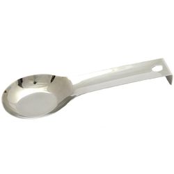 Chef Craft Silver Stainless Steel Spoon Rest