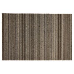 Chilewich 24 in. W X 36 in. L Brown Stripe PVC Vinyl Utility Mat