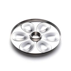 Outset Stainless Steel Oyster Plate