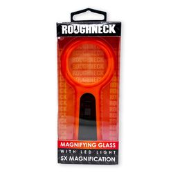 Novelty Inc Roughneck Round 5 Times LED Magnifying Glass