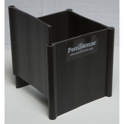 Post Shields Inc. 4 in. H X 4 in. W X 4 in. L PVC Coated Brown PVC Fence Post Protection