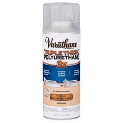 Varathane Transparent Semi-Gloss Clear Water-Based Oil Modified Urethane Triple Thick Polyurethane 1