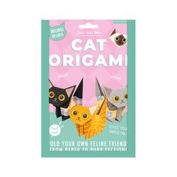 Gift Republic Cat Origami Kit Paper 1 pk