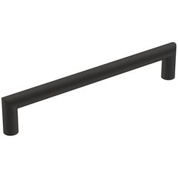 Amerock Contemporary Bar Cabinet Pull 6-5/16 in. Matte Black Black 1 pk