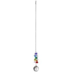 Woodstock Chimes Rainbow Acrylic/Glass/Metal 5.4 in. H Suncatcher