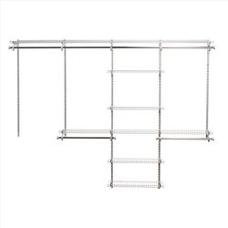 Rubbermaid Configurations 26.937 in. H X 12.375 in. W X 1.875 in. L Metal Closet Kit