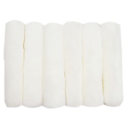 Whizz Woven 6.5 in. W X 1/2 in. S Mini Paint Roller Cover 12 pk