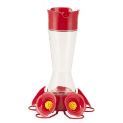 Perky-Pet Hummingbird 16 oz Plastic Bird Feeder 5 ports