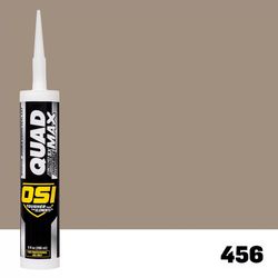 OSI Quad Max Terracotta/Khaki Elastomeric Polymers Caulk Sealant 9.5 oz
