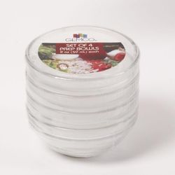 Gemco  Clear  Glass  Prep Bowl Set  2 oz. 4 pk