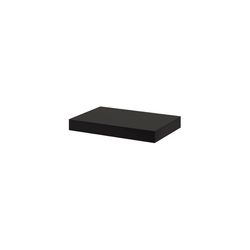 Dolle Big Boy 2 in. H X 17.5 in. W X 9.8 in. D Black Particle Board Floating Shelf