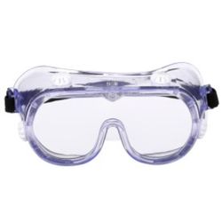 3M Chemical Splash Goggles Clear Lens Clear Frame 1 pc