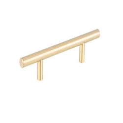 Richelieu Functional Bar Pull 3-25/32 in. Satin Brass Gold 1 pk