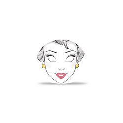 Mad Beauty Disney Princess Belle Sheet Face Mask 12 pc