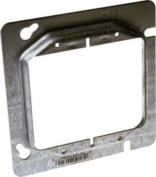 Raco Square Steel 2 gang 4-11/16 in. H X 4-11/16 in. W Box Cover