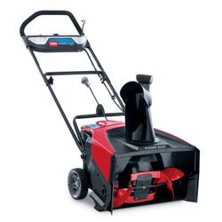 Toro Power Clear 21 in. Single stage 60 V Battery Snow Blower Kit (Battery & Charger)