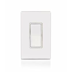 Leviton Single Pole Rocker Switch White 1 pk