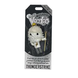 Watchover Voodoo Thunderstrike Zeus Keychain Doll 1 pk