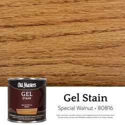 Old Masters Semi-Transparent Special Walnut Oil-Based Alkyd Gel Stain 1/2 pt