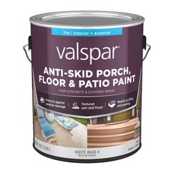 Valspar Anti-Skid Flat Base 4 Floor & Porch Paint 1 gal