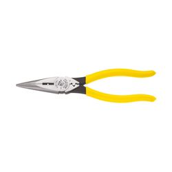 Klein Tools 8.42 in. Plastic/Steel Long Nose Pliers