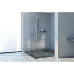 Handi-Treads 24 in. L X 24 in. W White Vinyl Bath Mat