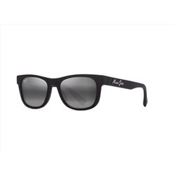 Maui Jim Kaulike Sunglasses Unisex Matte Black Frame Neutral Gray Lens Polarized