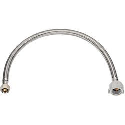 Ace 1/2 in. Compression in. X 7/8 in. D Ballcock 16 in. Braided Stainless Steel Toilet Supply Line