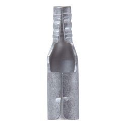Jandorf 22-18 Ga. Uninsulated Wire Female Bullet Silver 5 pk